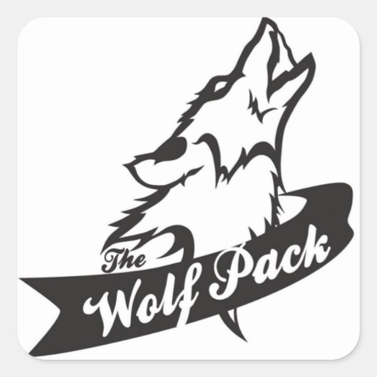 WolfPack Sticker (Voorkant)