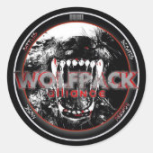 WolfPack Stickers (Voorkant)