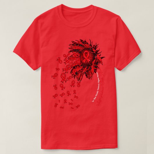 WolfParkinsonWit Bewustzijn zonnebloem niemand vec T-shirt (Design voorkant)