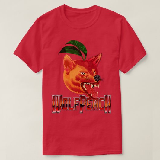 Wolfpeach T-shirt (Design voorkant)