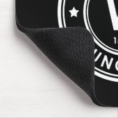 Wolfraam Element Zwart Muismat (Hoek)