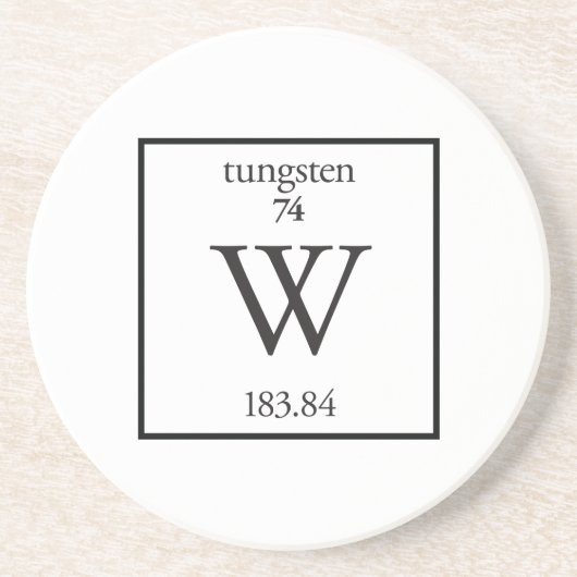 Wolfraam Zandsteen Onderzetter (Voorkant)
