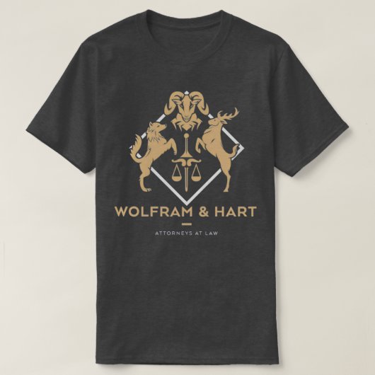 Wolfram Hart T-shirt (Design voorkant)
