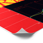 Wolfram | Riemann Zeta-functieposter Poster (Hoek)
