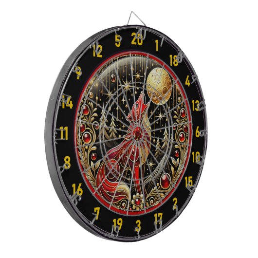 Wolf's Call ontwaakt avontuur en plezier Dartbord (Voorkant Links)