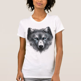 Wolf's Eyes Dames Slim Fit T-shirt