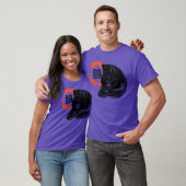 Wolfs kop wild dier vriend t-shirt (Unisex)