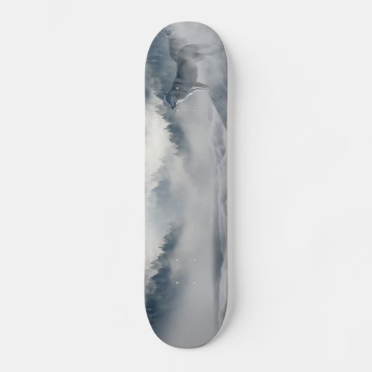 Wolfs Mist Persoonlijk Skateboard (Voorkant)