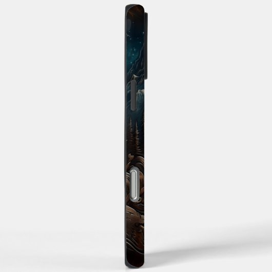 Wolf's Moonlight Howl Case-Mate iPhone Case (Achterkant / Rechts)