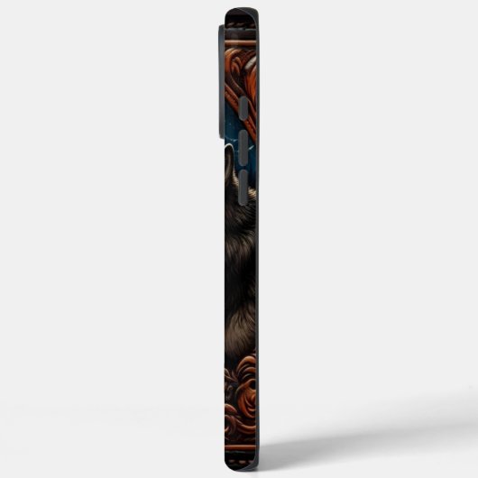 Wolf's Moonlight Howl Case-Mate iPhone Case (Achterkant / Links)