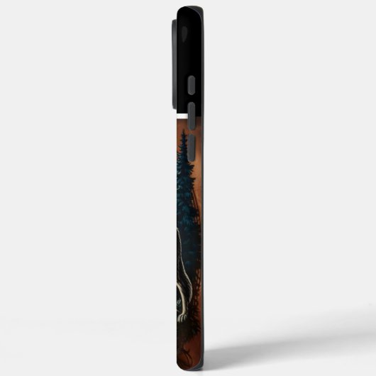 Wolf's Moonlight Howl Case-Mate iPhone Case (Achterkant / Links)