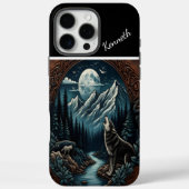 Wolf's Moonlight Howl Case-Mate iPhone Case (Achterkant)