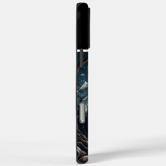 Wolf's Moonlight Serenade Case-Mate iPhone Case (Achterkant / Rechts)