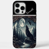 Wolf's Moonlight Serenade Case-Mate iPhone Case (Achterkant)