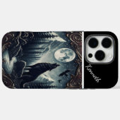 Wolf's Moonlight Serenade Case-Mate iPhone Case (Achterkant (horizontaal))