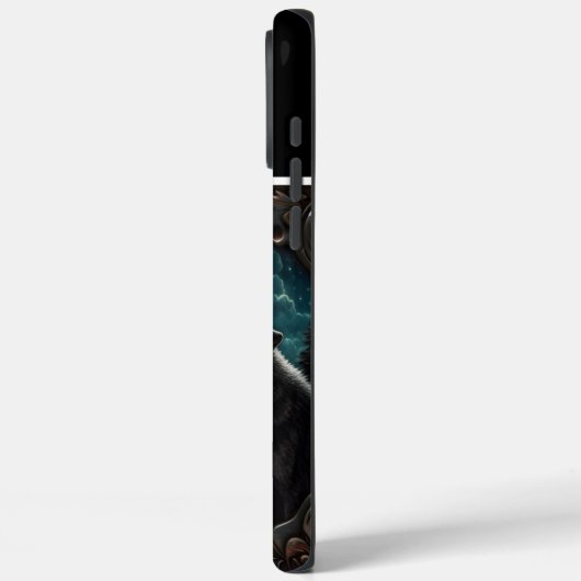 Wolf's Moonlight Serenade Case-Mate iPhone Case (Achterkant / Links)