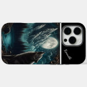 Wolf's Moonlight Serenade Case-Mate iPhone Case (Achterkant (horizontaal))