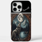 Wolf's Moonlight Serenade Case-Mate iPhone Case (Achterkant)