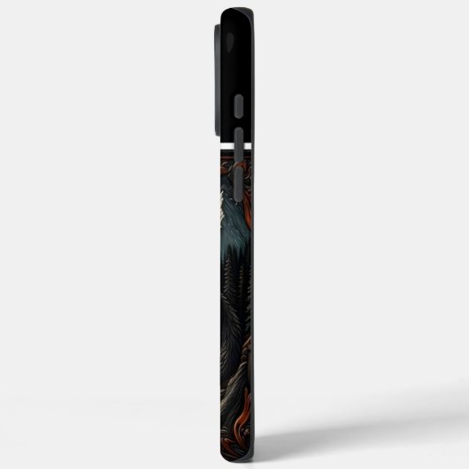 Wolf's Moonlight Serenade Case-Mate iPhone Case (Achterkant / Links)