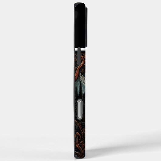 Wolf's Moonlight Serenade Case-Mate iPhone Case (Achterkant / Rechts)