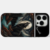 Wolf's Moonlight Serenade Case-Mate iPhone Case (Achterkant (horizontaal))