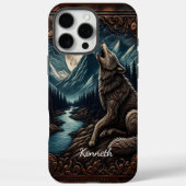 Wolf's Moonlight Serenade Case-Mate iPhone Case (Achterkant)