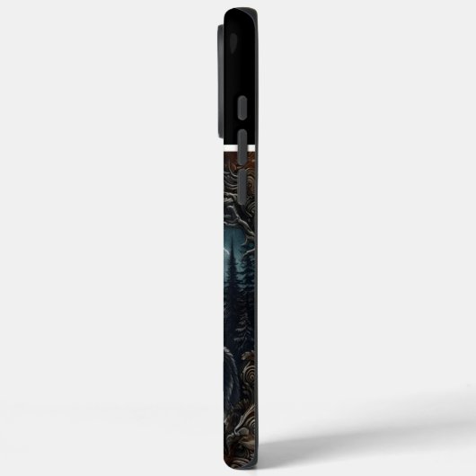 Wolf's Moonlight Serenade Case-Mate iPhone Case (Achterkant / Links)