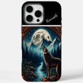 Wolf's Moonlight Serenade Case-Mate iPhone Case (Achterkant)