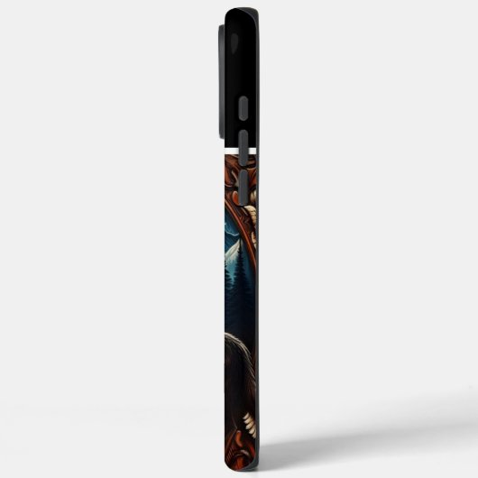 Wolf's Moonlight Serenade Case-Mate iPhone Case (Achterkant / Links)