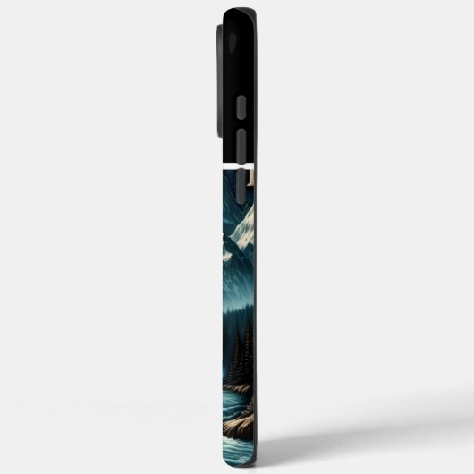 Wolf's Moonlight Serenade Case-Mate iPhone Case (Achterkant / Links)