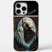 Wolf's Moonlight Serenade Case-Mate iPhone Case (Achterkant)