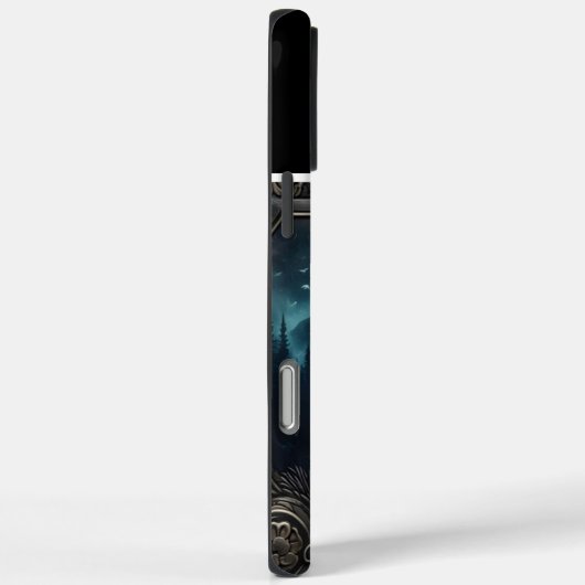 Wolf's Moonlight Serenade Case-Mate iPhone Case (Achterkant / Rechts)