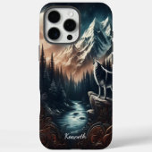 Wolf's Moonlight Serenade Case-Mate iPhone Case (Achterkant)