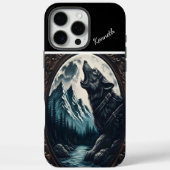 Wolf's Moonlit Howl Case-Mate iPhone Case (Achterkant)