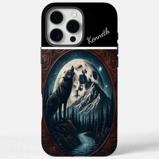 Wolf's Moonlit Howl Case-Mate iPhone Case (Achterkant)