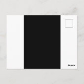 Wolfs Night Song Briefkaart (Achterkant)