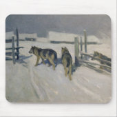 Wolfs, Winter Night, c.1910 Muismat (Voorkant)