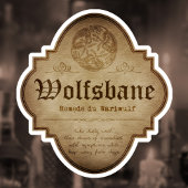 Wolfsbane Apothecary DC Sticker