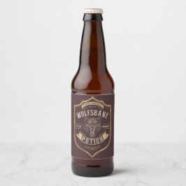 Wolfsbane Potion Label Sticker