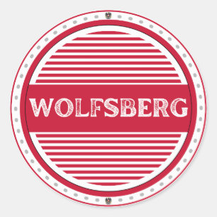 Wolfsberg City Pride Embleem – Oostenrijkse identi Ronde Sticker