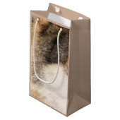 Wolfsbruin Klein Cadeauzakje (Voorkant Gekanteld)