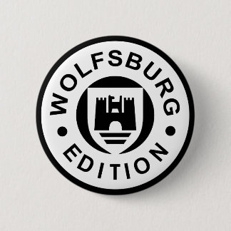 Wolfsburg Edition (zwart) Ronde Button 5,7 Cm