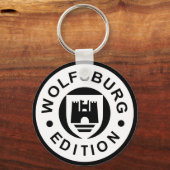 Wolfsburg Edition (zwart) Sleutelhanger (Voorkant)