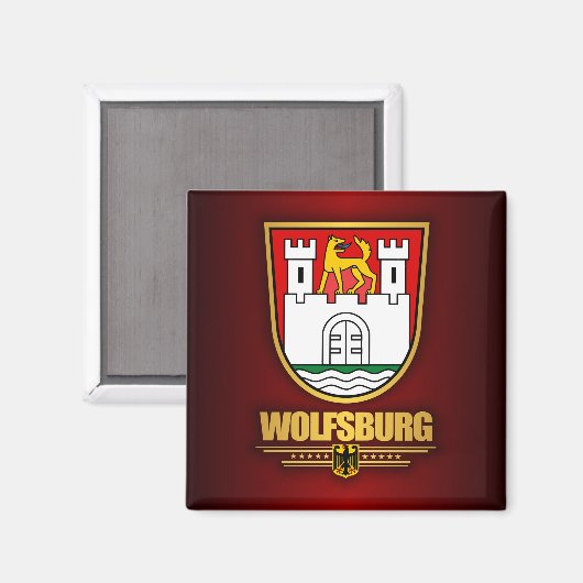 Wolfsburg Magneet (Voorkant / Achterkant)