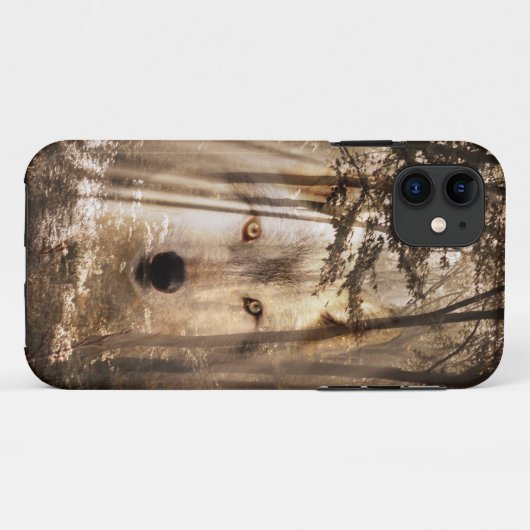Wolfsgeest Case-Mate iPhone Case (Achterkant (horizontaal))