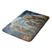 Wolfshond Halloween Spooky Badmat (Gekanteld)