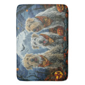 Wolfshond Halloween Spooky Badmat (Voorkant Verticaal)