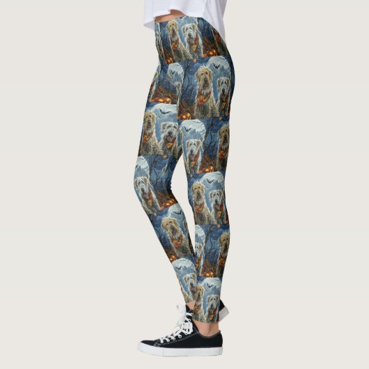 Wolfshond Halloween Spooky Leggings (Links)