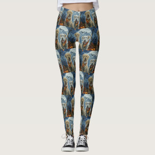 Wolfshond Halloween Spooky Leggings