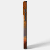 Wolfshond in herfstbladeren val inspireert Case-Mate iPhone case (Achterkant / Links)